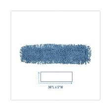 36" BLUE LOOPED END DUST MOP HEAD (EACH)