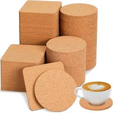 COASTERS / CUPS / 4" ROUND  / 100 PER SLEEVE [EACH]