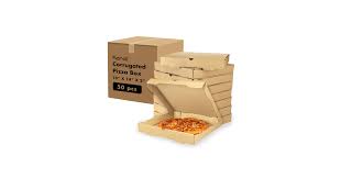 14 X 14 CORRUGATED KRAFT PIZZA BOX (50/CS)