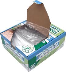 PLASTIC SANDWICH BAG / 6.25 X 5.5 (1,500/BOX)