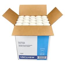 8 OZ PAPER HOT CUP / WHITE (20 /50/1,000)