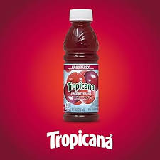 *TROPICANA CRANBERRY JUICE -  10 OZ BOTTLE / 24 PER CASE