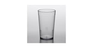 9 OZ CLEAR PEBBLED TUMBLER / 12 PER PACK