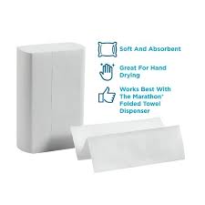 MULTIFOLD TOWEL / WHITE / 1 PLY / 9 X 9 (4,000/CS) [WMFLD]