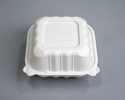 ECO-HINGE 6 X 6 / WHITE / MFPP 1 COMPARTMENT / 250 P/C (CASE)