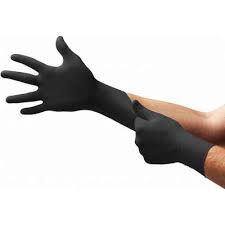 NITRILE GLOVE / LARGE / BLACK / HD / EMPRESS [EACH]