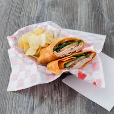12" X 12" RED CHECK DELI SANDWICH WRAP PAPER - 5000/CAS
