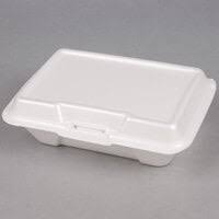 9 X 9 / 1 CMPMT / WHITE FOAM HINGED TRAY / 200 PER CASE (CS