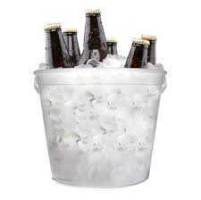 PLASTIC BEER BUCKEWT / WITH HANDLE / 170 OZ (EACH)