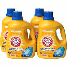 ARM & HAMMER LAUNDRY DETERGENT / CLEAN BURST / 105 OZ / 4 PER