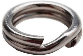 METAL SPLIT 'B' RING-CHROME 100 PER BOX
