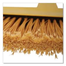 BOARDWALK YELLOW ANGLE BROOM /  53" WOODEN HANDLE (EACH)