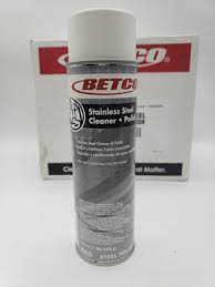 BETCO STAINLESS STEEL CLEANER  / POLISH / 16 OZ AEROSOL CAN