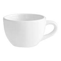 ACOPA 10 OZ. BRIGHT WHITE ROLLED EDGE CHINA NAPPIE BOWL