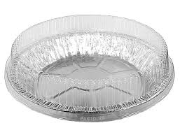 9" HEAVY FOIL PIE PAN DOME LID - DEEP - #509DL (500/CS)