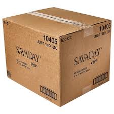 SAVADAY / MOLDED FIBER FOOD  TRAY / #300 / 500 PER CASE