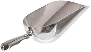 ONE-PIECE ALUMINUM SCOOP - 38 OZ.