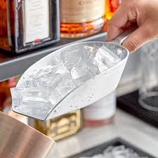 ONE-PIECE ALUMINUM SCOOP - 12 OZ.