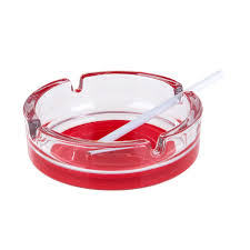 ASHTRAY - STANDARD RED (24/CS)