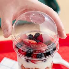 DART HIGH DOME SPECIALTY LID 20 OZ CLEAR NO HOLE (CASE