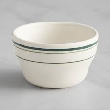 7.25 OZ. IVORY (AMERICAN WHITE) ROLLED EDGE STONEWARE