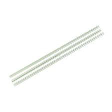 8" UNWRAPPED STRAW / CLEAR [50/250/12,500] [UWST] [EACH]