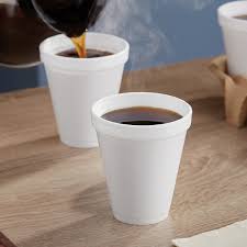 12J16 / FOAM DRINK CUPS, 12OZ,  WHITE (40/25/1,000)