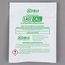 NOBLE CHEMICAL 4 LB. / 64 OZ. LAST CALL LOW SUDS POWDERED