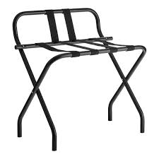 LANCASTER TABLE & SEATING BLACK FOLDING LUGGAGE RACK