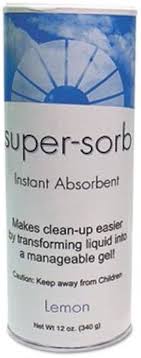 FRESH PRODUCTS SUPERSORB TURNS  LIQUIDS TO SOLIDS ABSORBS 60X