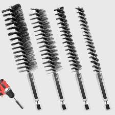 CARBON STEEL WIRE BRUSH / 31" / STAINLESS STEEL HANDLE (EACH