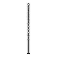 MOBILE SHELVING POST / CHROME 74" (EACH)