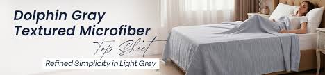 TOP SHEET / CONTEMPORARY / DOLPHIN GREY / QUEEN / 94 X