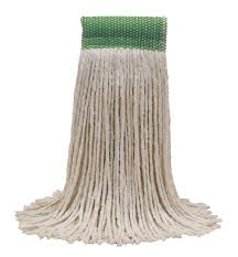 MOP HEAD / CUT END / WHITE / MEDIUM / 24 OZ / EACH