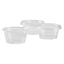 3.25 OZ PORTION CUP / EMPRESS / CLEAR (50/50/2500)