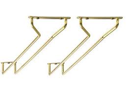 10" GLASS HANGER RACK -COPPER  FINISH (EACH)