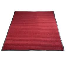CACTUS MAT 1485M-R31 3' X 10' RED NEEDLE RIB CARPET MAT -