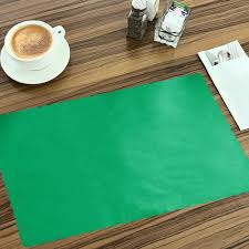 PLACEMAT / GREEN / 1,000 PER CASE (CASE)