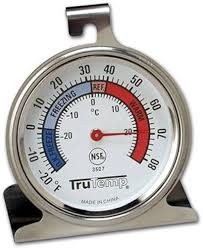THERMOMETER / REFRIGERATOR/FREEZER / 4.5"