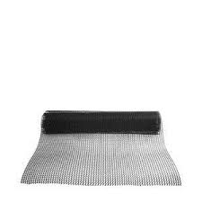 BLACK PLASTIC MESH BAR MAT / SHELF LINER / 2' X 40' (ROLL)