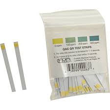 TEST STRIP / QUAT / PH & SANITIZER / AMMONIA [EACH]