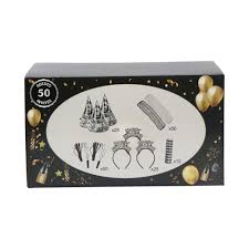 PARTY TIME! NEW YEARS EVE PART Y KIT / 50 PEOPLE [CASE]