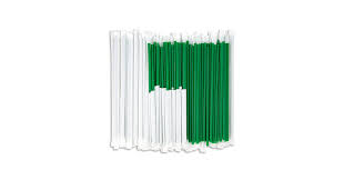 GREEN SIP STRAW 5.25 INCH (1,000/BOX) (10,000/CASE)