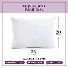 KING PILLOW PROTECTOR / ZIPPERED 6 DOZEN PER CASE