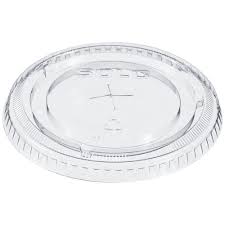695TS / DART CLEAR STRAW SLOT LID (10/100/1,000) [FITS Y12