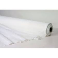 PAPER ROLL TABLE COVER / WHITE EMBOSSED / 40" X 300' (ROLL)