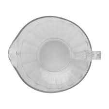 60 OZ SANS PLASTIC CLEAR PITCHER (TAPERED)