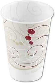16 OZ PAPER COLD CUP / JAZZ DESIGN (20/50/1,000)