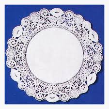 DOILIES / NORMANDY LACE / 8" (500/CS)