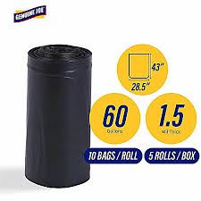 28 X 43 / 23 GAL / 1.3 MIL / LOW-DENSITY / BLACK [150/CS]